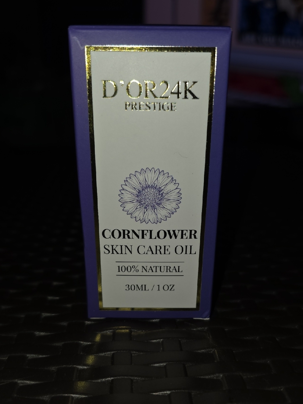 D'OR24K Prestige Cornflower Skin Care Oil